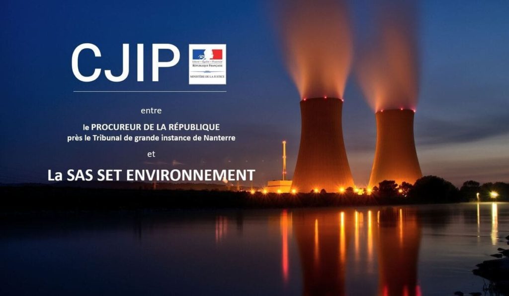 CJIP Convention judiciaire d'interêt public SAS set environnement PNF N° 11245045572 AFA corruption