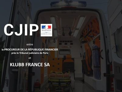 La CJIP de KLUBB France pour des faits de corruption d'agents publics en Algérie